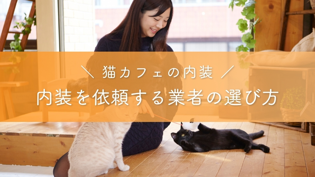 猫カフェの内装_内装を依頼する業者の選び方