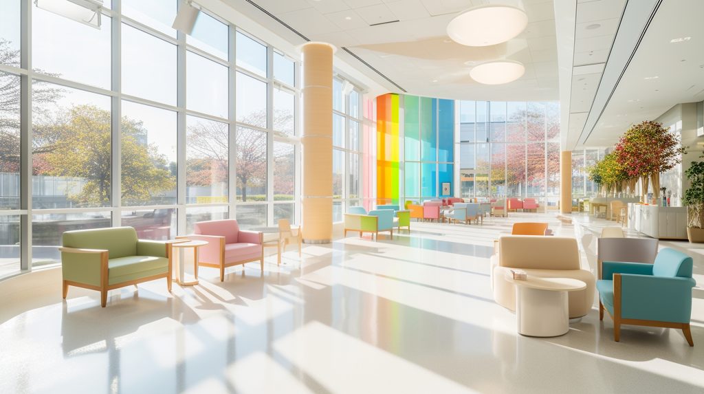 明るい雰囲気のクリニックイメージ