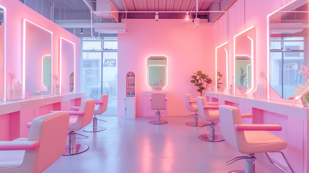 韓国風美容室のイメージ